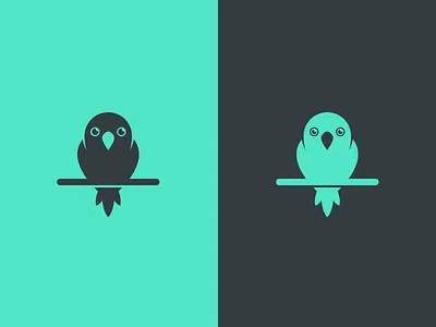 Musicparrot Logo bird logo mark music parrot symbol