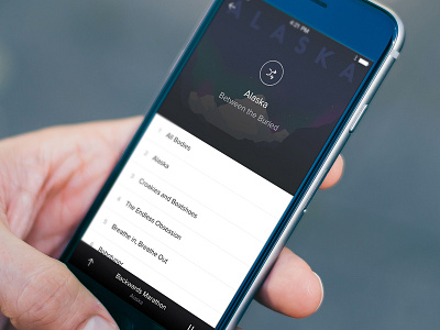 Album album iphone list minimalist music playing ui ux