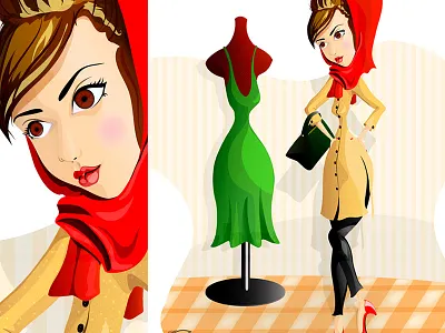 mademoiselle illusterator mademoiselle