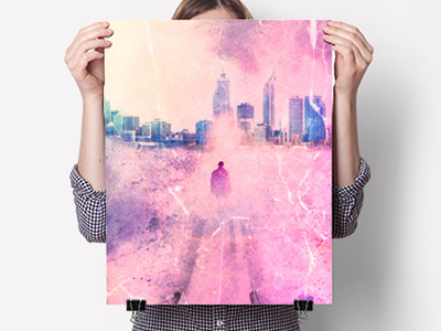 Longing in the end of the way burak canpolat dec85 end graphic longing magazine photoshop poster print