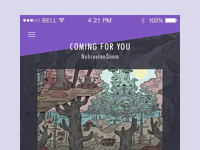 Music Player app audio flat music player ui