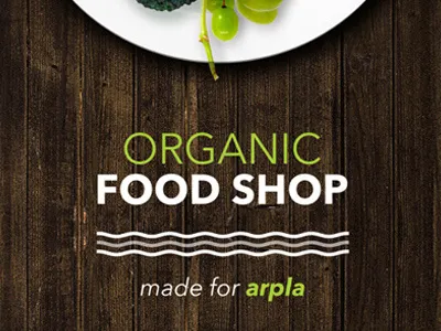 Natural Farm arpla eco food green organic shop webdesign