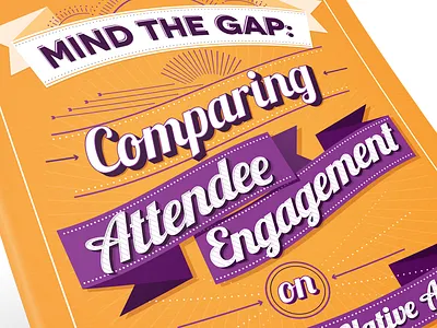 Mind The Gap design digital graphic design illustrated illustration illustrator texture type type design typographic typography whitepaper