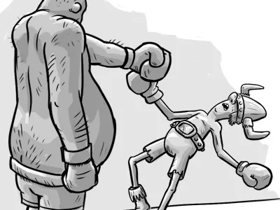 Viking Boxing boxing bully fighting vikings