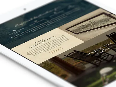 Destination Website design mountains outdoors responsive rustic web website