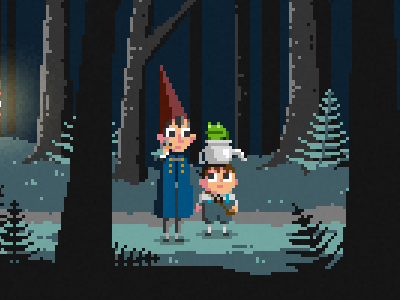 Over the Garden Wall over the garden wall pixel art