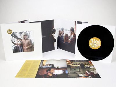 THATH S/T LP album band lp music packaging record the head and the heart vinyl