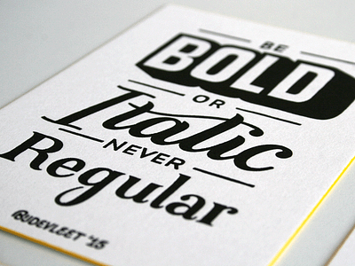 Set of Letterpress Cards brush lettering calligraphy cards exhibition handlettering letterpress typography