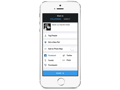Integrating “Moments” on Instagram 5s instagram iphone mobile simple ui