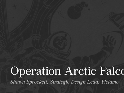 Another peek advertising archive dark deck design gray mobile advertising presentation yieldmo