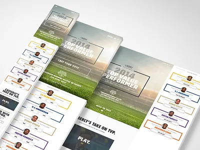 NEW LAUNCH - VIZIO.COM/UHD american football color envoy football menu nfl play responsive video vizio we are envoy zack travis