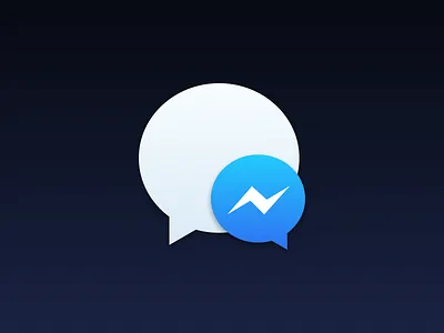 Messenger for Mac / Goofy Icon facebook icon mac messenger os x yosemite