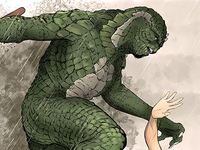 Attack Of The Creature black lagoon creature gill man horror monster