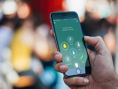Choose your allergy allergies allergy app ios onboarding