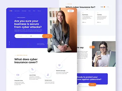 Cybersecurity Landing Page Web design: page home page ux ui web business website cybersecurity landing page home page homepage landing landing page landingpage marketing website page site user experience user interface web web design web page web site webdesign webpage website website design