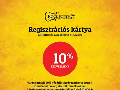 Rockforth Registration Card print design registration card respiro media rockforth warwick