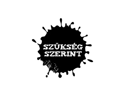 Szükség Szerint Logo Concept Nr.1 digital design logo logo design respiro media szukseg szerint vector