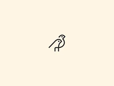 Nest Brothers bird birds brandmark brothers logo logotype mark nest symbol