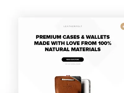 E-commerce onepage cases designer ecommerce felt homepage onepage responsive website wool