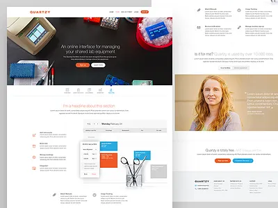 Quartzy : Facilities attach experiment facilities instrument labs landing scissors tour track