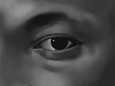 MLK digital painting photoshop tablet