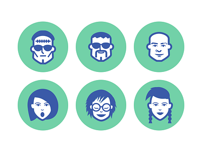 Free Jimi’s Avatar Icons (.sketch) avatar character face frankie free freebie icon sample sketch user vector