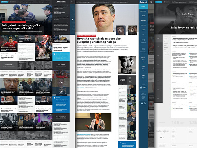 News Site app backbone media news newspaper portal responsive website