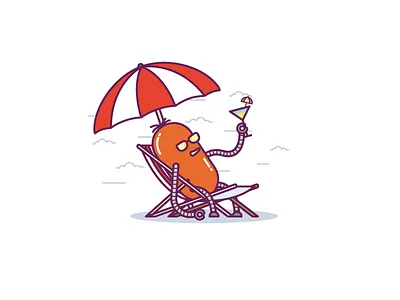 Iconfinder - Task Complete beach cut doodle emotions iconfinder icons illustration smile