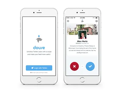 Douse douse tinder twitter