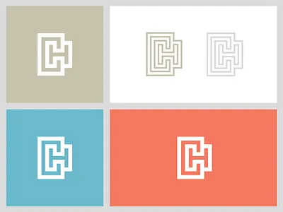 CH Monogram branding c ch h icon identity letter letters logo mark monogram