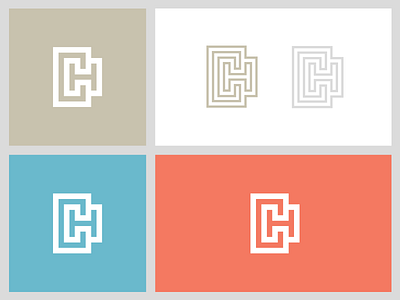 CH Monogram branding c ch h icon identity letter letters logo mark monogram