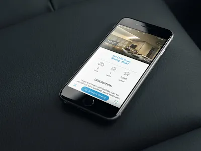 Property Page app app design explore house ios ios app mobile mobile ui photos property ui user interface