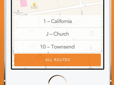 Favorites bus favorites flat ios map mybus transport