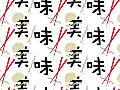 Delicious Chinese chinese chopsticks delicious dumpling food noodle pattern