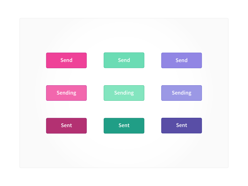 Just smile! buttons candy colors gif send smileys states