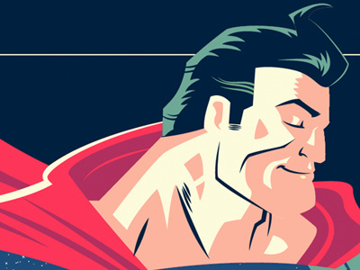 You Are Here for a Reason (Superman) dc comics illustration superman