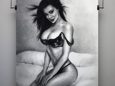 Carmen Pencil Art art artist carmen drawing mihael.net pen pencil