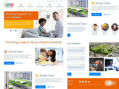 NSTLOD - Health Project Awareness children clean health hospital minimalist photos responsive rwd simple