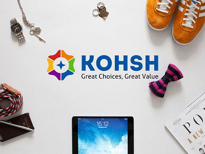 Online Retail Logo Design brand identity logo design