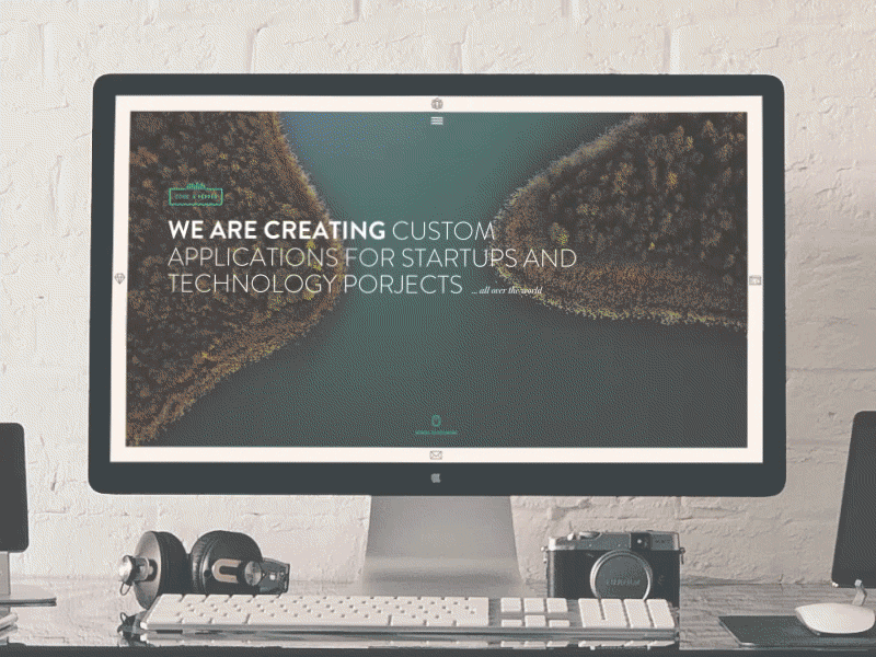 Code & Pepper animation animation developers flat fullscreen landing nature portfolio scroll web design website