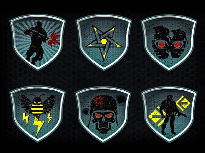 Crysis 2 badges ( AI freeie ) badge icon logo vector video game