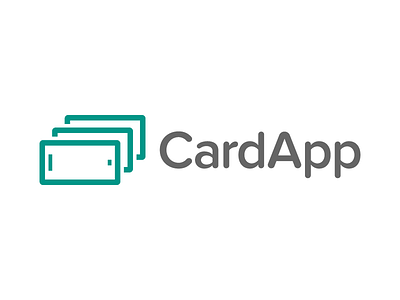 CardApp app branding cards icon identity logo logotype