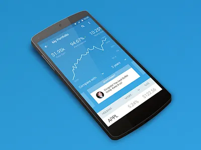 iBillionaire Android App android ibillionaire index index material design mobile stocks ui design ux design