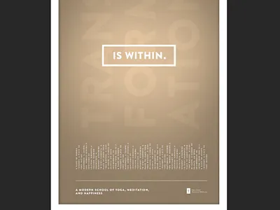 New Seed Poster - Transformation branding graphic design poster