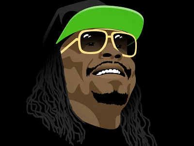 "Thanks for Axin" -Marshawn Lynch illustration marshawn lynch portrait seahawks vector