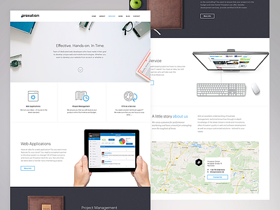 Design Agency [WIP] agency header hero home homepage landing page ui website