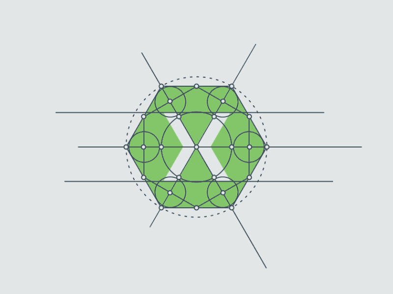 Unused Concept 02 after effects conference developer geometry grid hexagon motion xamarin