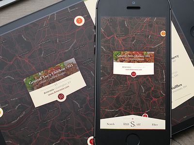 Da Spice Life food mapbox pins responsive spicy web
