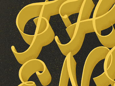 The End handlettering lettering postcardproject script the end type typography