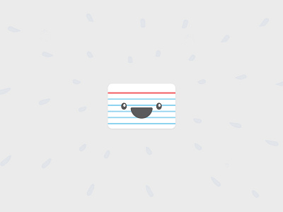 Flippy avatar branding card education fun icon illustration lines smile vector